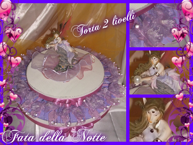 Fata della Notte - Torta 2 livelli -